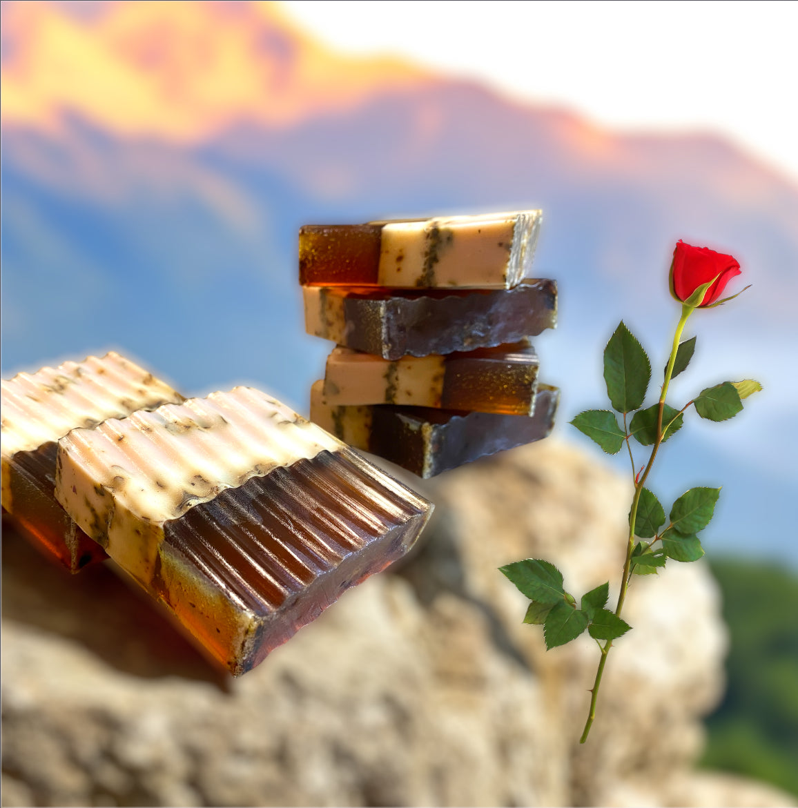 Rose Honey Esoteric Soap -Rosas y Miel Jabon Esotérico